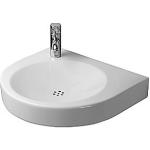 venstre til hanehul med overløb uden h70 58cm håndvask architec duravit