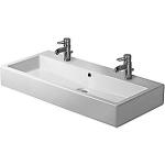 wondergliss og hanehuller to med mm 1000x470 håndvask vero duravit