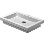 wondergliss med hanehul og overløb uden mm 580x415 nedfældning vask floor 2nd duravit