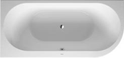 panel integreret med mm 900 x 1900 badekar new darling duravit