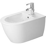 wondergliss med væghængt mm 360x540 bidet new darling duravit