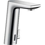 tilslutning v 230 til temperaturregulering med håndvaskarmatur elektronisk s metris hansgrohe
