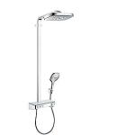 krom 300mm select showerpipe e raindance hansgrohe