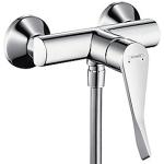 krom greb langt ekstra med brusearmatur care 1-grebs focus hansgrohe