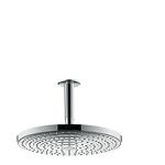 300mm vandbegrænser eco med loftmontage med 2jet hovedbruser s300 select raindance hansgrohe
