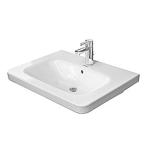 overlb og hanehul med 80x48cm vask durastyle duravit