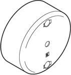 koksgr leder 3 80mm clips-roset lk