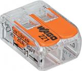 transparant mm2 4 - 14 0 2x samlemuffe skruels wago