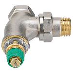 013g7713 2-strengsanlg til trykregulator indbygget med vinkellbende 2 1 radiatorventil ra-dv danfoss