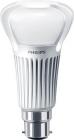 glødepære 75w 13w dæmpbar b22 827 13w ledbulb master pære philips