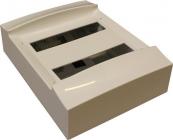 hvid 9016 ral ip41 låge uden 2x12 moduler 24 gruppetavle mistral abb