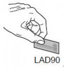 8x18mm skilteholder