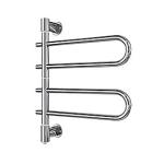 stål rustfrit poleret eltilslutning arme 2 540x440mm håndklæderadiator varzo strømberg