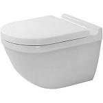 wondergliss skyllerand uden rimless vægtoilet starck3 duravit