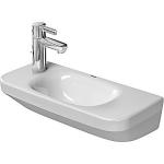 hvid højre til hanehul 500x220mm håndvask durastyle duravit