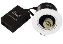 downlight - hvid gu10 230v 87mm 2-setup easy daxtor spot downlight