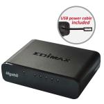 5-port gigabit switch netvrk nedis