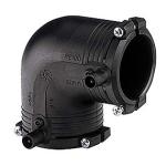holdevrktj integreret med pe100-sdr11 pn16 90 mm 25 el-svejsevinkel pe plus elgef fischer georg