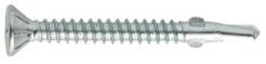 stk 100 a pakke - ph2 elforzinket hoved undersnket 8x70mm 4 vingeborskrue selvborende nkt