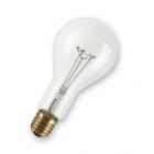 glødelampe dæmpbar ø90x189mm mål klar e40 230v 300w glødepære standard