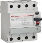 relæ hpfi - b type 30ma 4p 40a dc ac fejlstrømsafbryder aeg