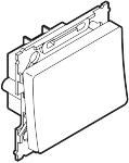 kg 250v 16ax 1pol afbryder opus66