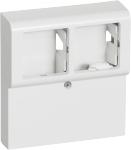 hvid sprosse med vandret modul 2 panelunderlag softline fuga lk