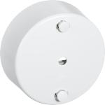 hvid leder 3 80mm clips-roset lk