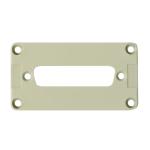 1xsub-d25 f 4 str adapterramme