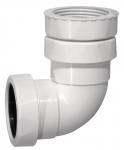 hvid pvc udlbsvinkel