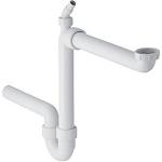 slangestuds med hvid vandls 50mm geberit