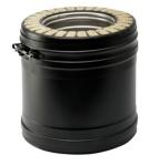 250mm lngde skorsten 180mm 80 wood metalbestos