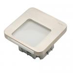 ip20 31lm ra80 1w 3100k stl 230v 73x73mm moza ledix