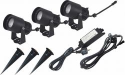 mrkegr trafo med 12v 3000k 6w armatur led stk 3 med led-kit iv spot malmbergs