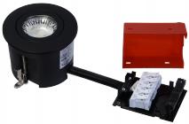 lyskilde ex sort mat gu10 230v ø87mm 2-use easy daxtor