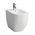 porcelæn hvid midt hanehul med gulvstående bidet palomba laufen