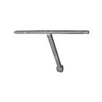 galvaniseret spindel 16mm for t-ngle