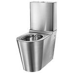 stl rustfrit cisterne med toilet gulvmonteret cma