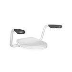 hvid sde med toiletsttte nautic gustavsberg