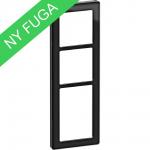 sort modul 5 3 glas ramme design pure fuga lk