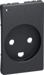 koksgr jord med 2-pol v 230 led-lampe med modul 5 1 stikkontakt for afdkning fuga lk