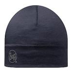 navy hjelmhue som ideel merino-uld i komfortabel hue wool merino buff