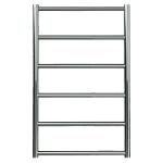 stål rustfrit børstet mm 603 x 800 håndklædevarmer polaris kriss