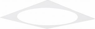 595x595mm panel led iii sirius rund frontplade