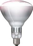 varmelampe klar e27 br125 ir250ch 250w infrard philips