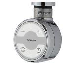 krom watt 300 rundt -funktion timer og termostat afbryder med varmelegeme tvs