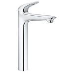 krom - xl-size håndvask til etgrebsbatteri eurostyle grohe