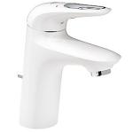 white moon - s-size håndvask til etgrebsbatteri eurostyle grohe