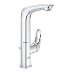 krom - l-size hndvaskbatteri etgrebs eurostyle grohe