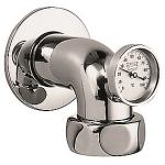 forkromet termometer med roset 2 1 x1 2 afgangsforskruning mwz thm lahrer grohe